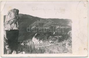 Campulung Moldovenesc, Moldvahosszúmező, Kimpulung (Bukovina, Bucovina, Bukowina); látkép a Rarau-hegységről / view from Rarau Massif. photo (EB)