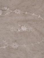 1860-1900 között, 3 darab csipke terítő, néhol folttal, 90x90 cm, 240x32 cm, d: 92 cm. Ritka gyűjtői...