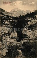 Bled, Veldes; Vintgar, Hudicev most / Teufelsbrücke / bridge, gorge