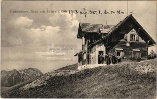 1912 Golica, Golitza, Kahkogel; Kadilnikova Koca / tourist rest house (EK)