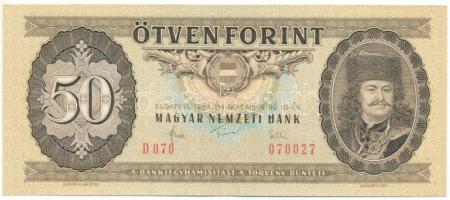1983. 50Ft "D 070 070027" T:XF egyhajtásos Adamo F23