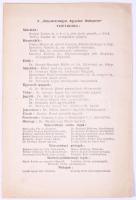 1932 A Zólyomvármegyei egyesület meghívója, budapesti jubláris közgyűlésre