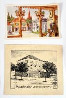 cca 1920-1953 Falukutató anyag: Falusi egyletek, körök címtára és útmutatója (1923); ,,A Falu" ...