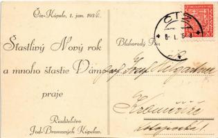 1936 Csíz, Csízfürdő, Kúpele Cíz; Jodové Lázne Cíz, Cízská Jodová Voda a Soli / Csízi Jód-bróm-fürdő...