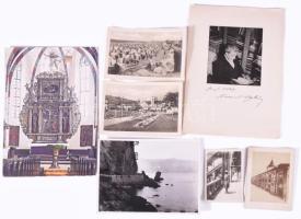 ca 1900-1980 Kb 50 db vegyes témájú fotó