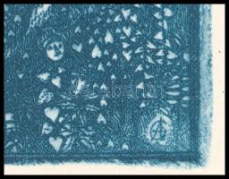 Gross Arnold (1929-2015): Művésztelep. Ofszet nyomat, papír, jelzett a nyomaton. Az 1973-ban megjele...