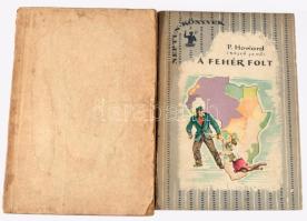 Rejtő Jenő 2 műve:  Piszkos Fred a kapitány. Bp., 1958, Magvető. Papírkötés, foltos, kopott borítóval, foltos lapokkal.; A fehér folt. 1957, Neptun. Kiadói papírkötés, foltos lapokkal.