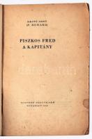 Rejtő Jenő 2 műve: 
Piszkos Fred a kapitány. Bp., 1958, Magvető. Papírkötés, foltos, kopott borítóv...