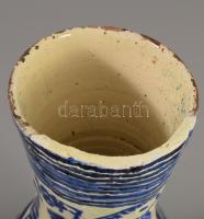 Bokály. Torda, 19. sz., restaurált, sérüléssel, datált, m: 22 cm