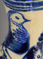 Bokály. Torda, 19. sz., restaurált, sérüléssel, datált, m: 22 cm