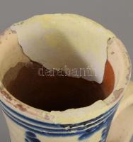 Bokály. Torda, 19. sz., restaurált, sérüléssel, m: 23 cm