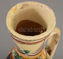 Bokály. Székelyföld, 19. sz., restaurált, sérüléssel, m: 23 cm