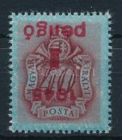 1945 Kisegítő portó 1P/40f fordított felülnyomással