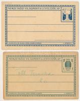 2 db RÉGI hölgy művészlap: Pesti dalok. Kiadja Kner Izidor Gyomán, 3-4. sorozat / 2 pre-1945 Hungari...