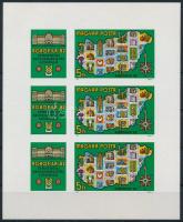 1982 Agrofila vágott kisív (3.000)