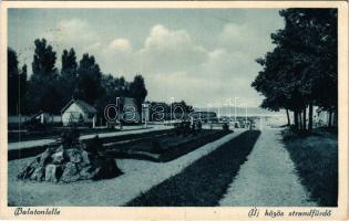 1931 Balatonlelle, Új közös strand