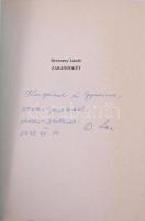 Devecsery László: Zarándokút. DEDIKÁLT! Szombathely, 1989., Művészeti Szakszervezetek Szövetsége Ors...