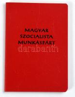 33 db vegyes MSZMP és MDP tagsági könyv