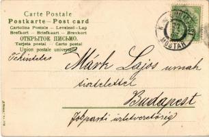 1903 Fröhliche Weihnachten / Christmas greeting lady art postcard. litho s: Mailick + "K. und K...