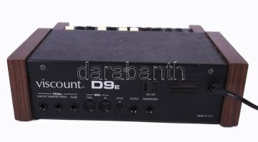Viscount D9E orgona modulátor eredeti dobozában / (Italy, 1992) Hammond B3-style Drawbar Organ Modul...