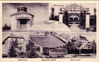Zamárdi, Kápolna, Flórián mulató, Fövenyfürdő, Szabó penzió, Grand penzió