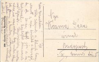 Balatonföldvár, Garaboncziás szálloda, strand, fürdőzők, csónakázók. Gerenday Gyula kiadása