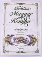 Láng György: Klasszikus magyar konyha. - - szakácskönyve. A szerző, Láng György / George Lang (1924-2011) a világhírű vendéglátóipari szakember, tanácsadó, vendéglős, szakíró  által Jálics Kinga (1943-2019) kulturális újságíró, szerkesztő részére DEDIKÁLT példány. Ford.: Gádoros Katalin és Rakovszky Zsuzsa. Bp., 1992, Corvina, 380 p. Kiadói egészvászon-kötés, kiadói papír védőborítóban, foltos borítókkal.