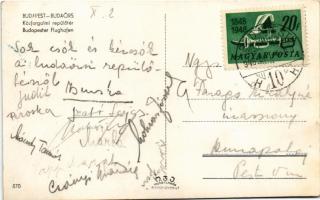 Budaörs, Budapest-Budaörs; Közforgalmi repülőtér, Magyar Légiforgalmi Rt. Vitéz Kaszala Károly repül...