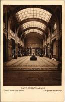 Budapest XI. Szent Gellért gyógyfürdő és szálló, nagy fürdőcsarnok, belső. Grafikai Intézet R.T.