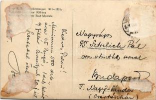 1931 Felsőtárkány, 5. sz. K.E.G. cserkészcsapat 1911-131. tábori 1930-ban. Kovacsics-Denkmayer Ernő ...