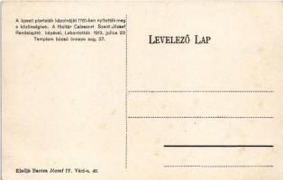 Budapest V. Piaristák kápolnája. 1761-ben nyitották meg a közönségnek, a főoltár Calasanri Szent Józ...