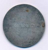 1930 k. "MCOSZ (Magya Céllövők Országos Szövetsége)" egyoldalas, ezüstözött bronz díjérem ...