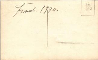 1930 Sződ, Dunaparti strand, fürdőzők. photo