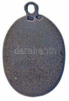 1915. "Világháború 1914-15" zománcozott, jelzett Ag medál (br. 2,96g/0.800/25x16mm) T:XF z...