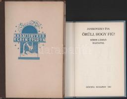 2 db könyv: Karácsonykor égben-földön. Bp., é.n. (cca 1940), Szépmíves Műhely, 23+[1] p. Kiadói félv...