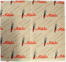 cca 1935 A Stühmer csokoládégyár Mikulás-napi csomagolópapírja hajtásnyomokkal, szép állapotban