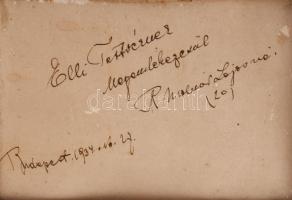 Zádor István (1882-1963): Budapesti látkép a Dunával és hajókkal, 1925. Rézkarc, papír, jelzett a ka...