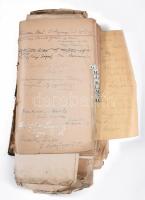 ca 1920 Az Állami Árverési Csarnok (A BÁV jogelődje) könyves beadóinak és vevőinek név- és címjegyzéke. Kb 100 oldalon G betűtől egy regiszteres könyvben, valamint mellé lapokon, nyomtatványokon, számos híres névvel, pl Mályusz Elemér, Esterházy, Prónay, stb. Rendkívül érdekes dokumentum