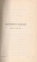 Propertius, Sextus - Catullus, Caius Valerius:
Propertius elégiái + Catullus versei. Latinul és mag...