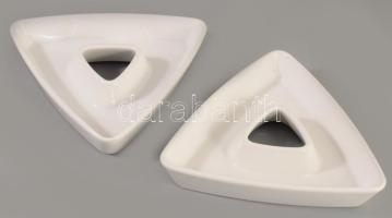 Olívabogyó szervírozó pár. Jelzés nélkül, hibátlan, d: 16,5 cm