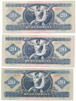 1969. 20Ft + 1975. 20Ft (2x) T:XF