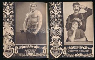 cca 1936 A budapesti Moulin Rouge mulató és a hozzá tartozó margitszigeti Parisien Grill új tavaszi ...