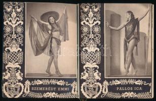 cca 1936 A budapesti Moulin Rouge mulató és a hozzá tartozó margitszigeti Parisien Grill új tavaszi ...