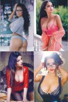 12 db MODERN megíratlan erotikus képeslap, "Sexy Womens" sorozat / 12 modern unused erotic postcards: "Sexy Womens"