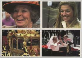 21 db MODERN holland királyi család képeslap / 21 modern Dutch royalty postcards