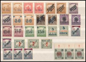 Temesvár 1919 31 db bélyeg, Bodor vizsgálójellel