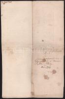 1700 Gróf Zichy (I.) Imre (1669-1746), Vázsonykő várának ura és főkapitánya, illetve felesége, monyo...