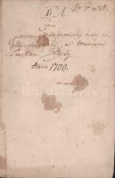 1700 Gróf Zichy (I.) Imre (1669-1746), Vázsonykő várának ura és főkapitánya, illetve felesége, monyo...