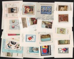 Románia 1960-1971 25 db klf blokk