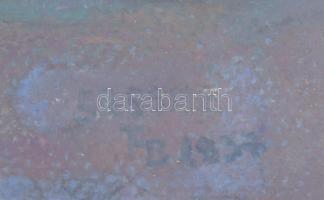 Sassné jelzéssel: Táj. Pasztell, papír. Üvegezett fakeretben, 30×43 cm